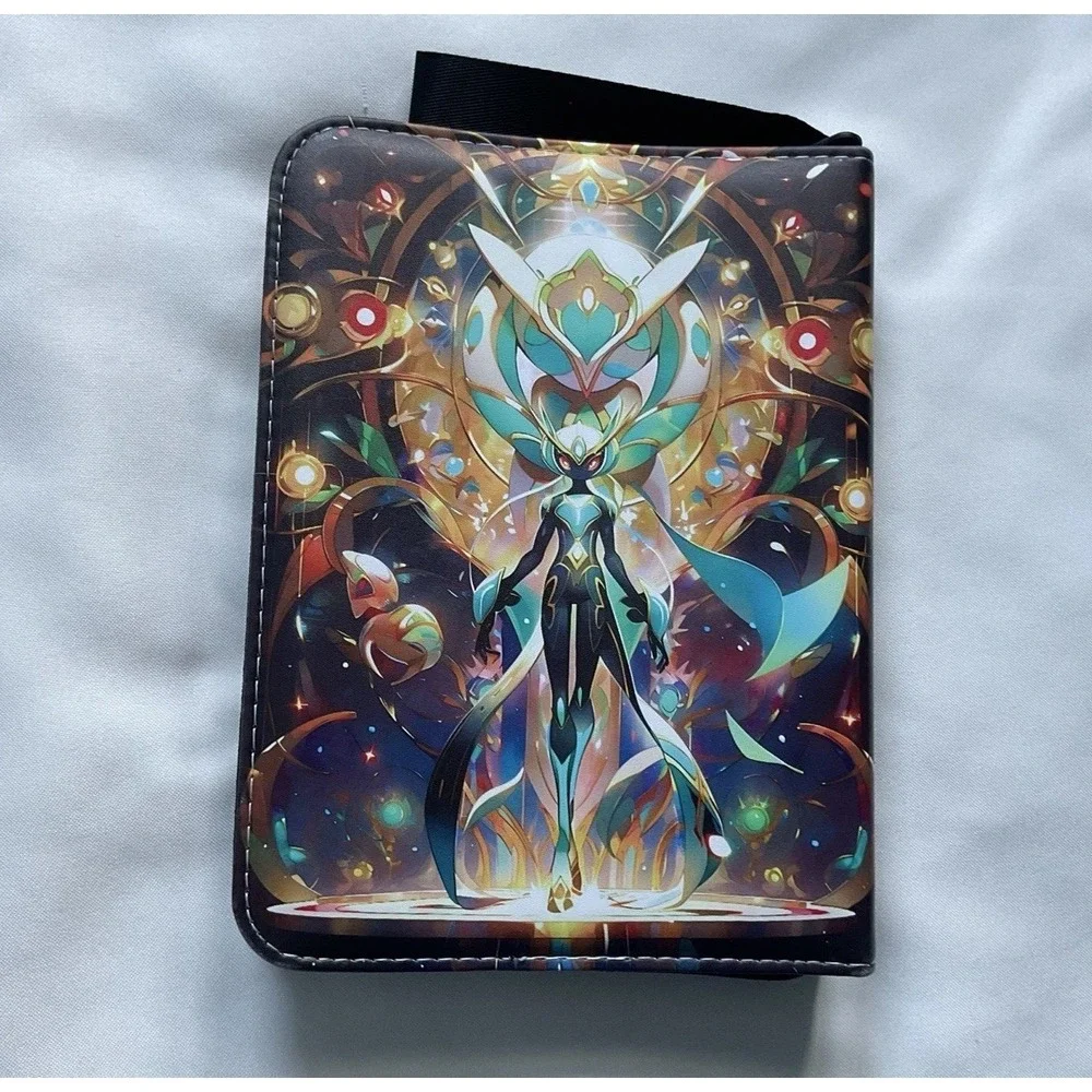 Hutrade 50 Pages 400 Cards Collectible Card Álbum With Zipper Waterproof